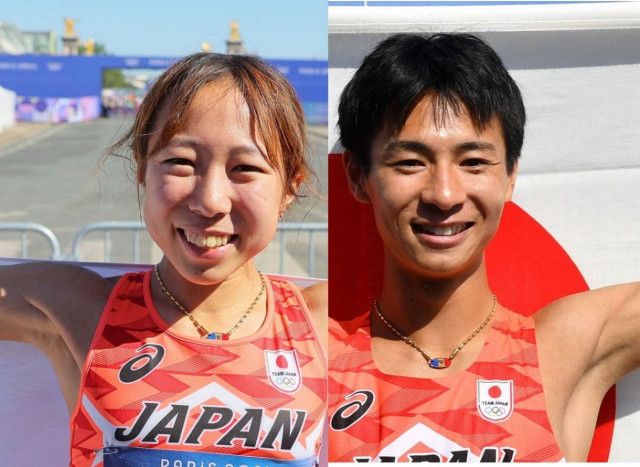【陸上】パリ五輪マラソン男女6位同士が結婚　鈴木優花と赤崎暁 「お互い手を取り合いながら笑顔の絶えない家庭を」 ともにSNSで報告
